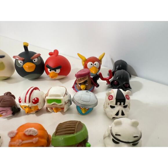 Angry Birds Star Wars Mini Bubble Head Figure Lot – 34 Figurines - Picture 4 of 10